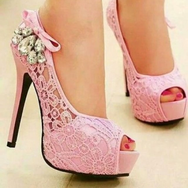 pink high heels for model yiuznvh