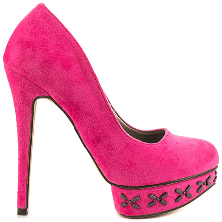 pink high heels michael antonio lilah sue - pink microfiber mhmsrjy