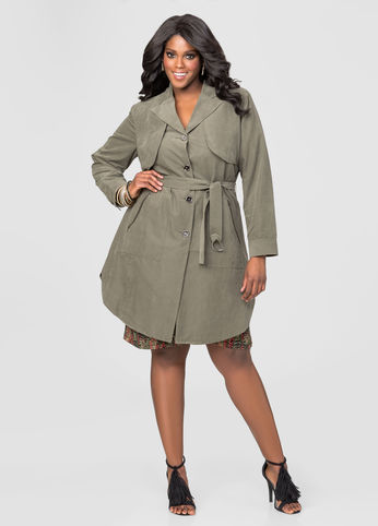 plus size trench coat which trench coat would you wear? havzgot