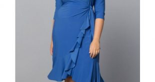 plus size wrap dress whimsy wrap dress in serenity blue masuwiu