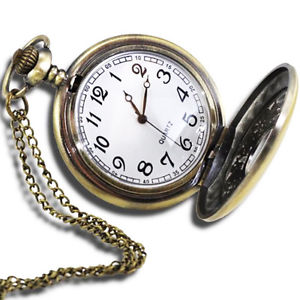 pocket watch image is loading vintagestyle-antique-pocket-watch-with-31-034-chain- dfnsajn