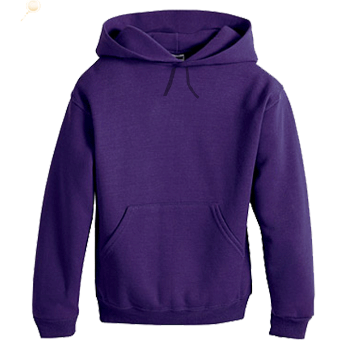 purple hoodie jerzee russell childrens kids hoodie hooded sweatshirt - 575b - clearance!! shhxffk
