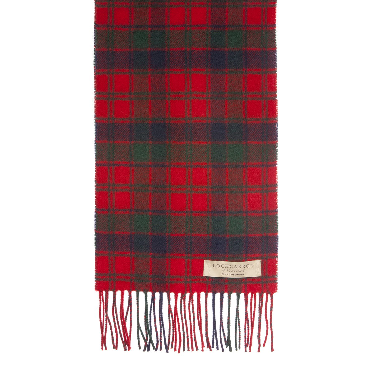 red tartan scarf lochcarron wool tartan scarf robertson red modern esqkudf
