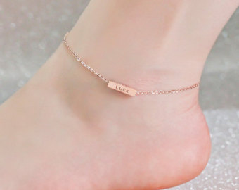 Rose Gold Anklet: A Wonderful Anklet Around Your Ankle