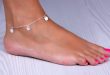 Silver anklets for Charm silver anklet, charm anklet, silver disc bracelet, bridesmaid jewelry,  sterling silver ankle cvwxmgk