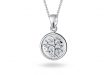 silver pendant necklace bling jewelry reversible 925 sterling silver tree of life pendant necklace  18in ekvawcv