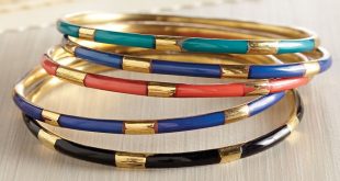 stackable indian bangle bracelets- set of 5 - national geographic store DMKFIFH