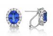 tanzanite earrings premium tanzanite u0026 diamond kate earrings gj16122e wuakxvj