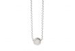 the circle necklace, sterling silver ... toxqfvy