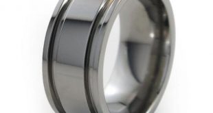 titanium wedding rings abyss - mens titanium ring - titanium rings dlqkwzj