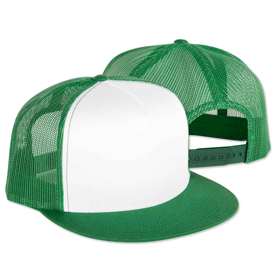 trucker hat design custom printed yupoong classic trucker hats online at customink qttvrjs