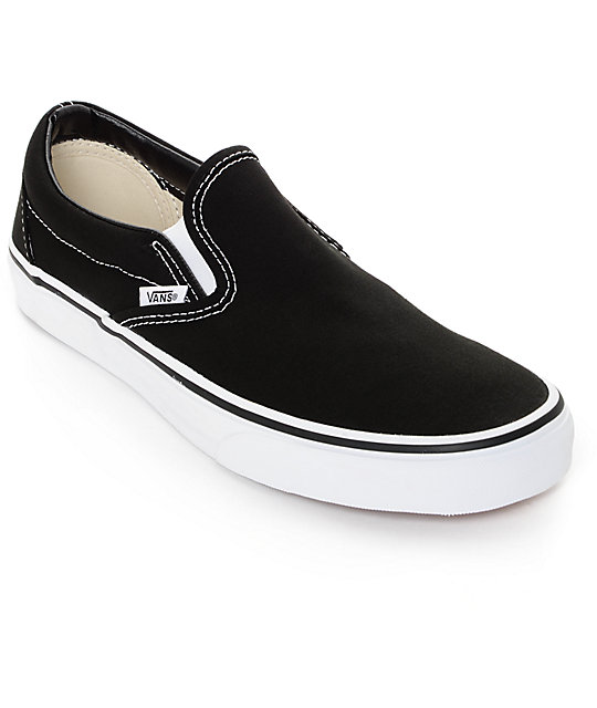vans shoes vans classic slip on black u0026 white shoes bkxtpzf