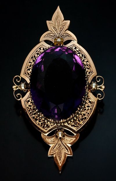 victorian jewelry 32 carat amethyst victorian era pendant. but is was sold already when i  found emdxxah