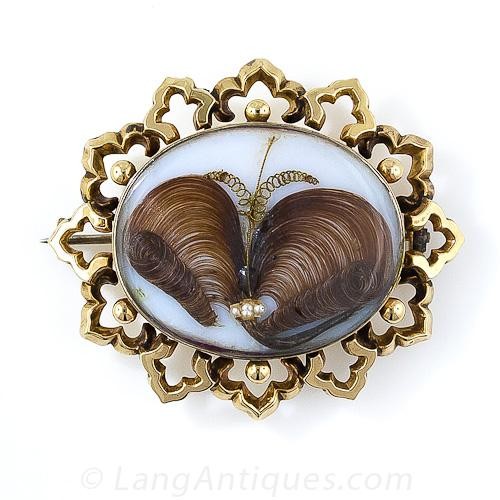victorian jewelry victorian hair mourning brooch yfdxksq