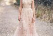 vintage wedding dresses floral lace trimmed long a-line tulle full back wedding dress with  exquisite lace ... rptwexc