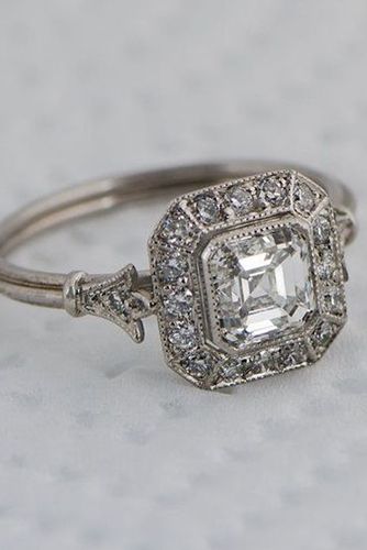 we dare you not to love these 24 vintage engagement rings kjqhaso