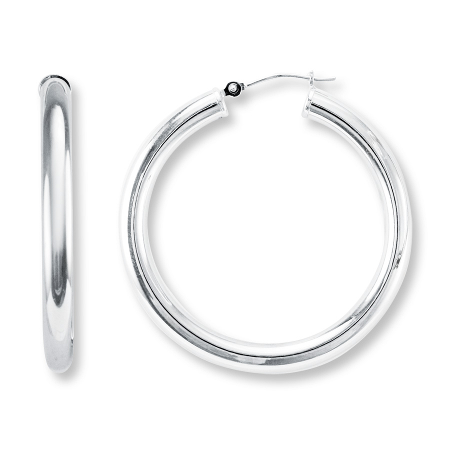 white gold hoop earrings hover to zoom mhzxxas