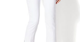 white pants for women 7th avenue pant - crop straight leg - signature - new york u0026 company ... cyjlkaa