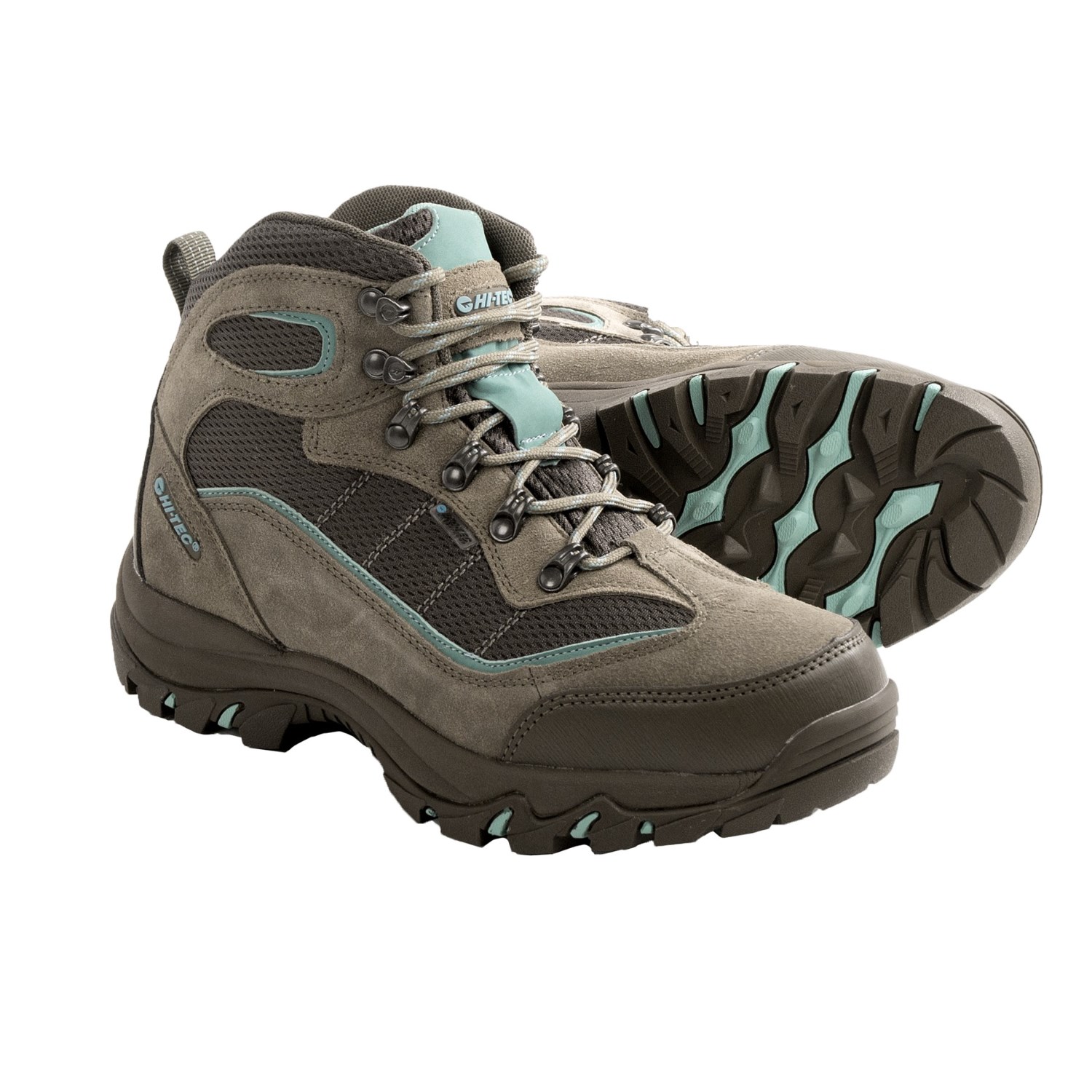 womens hiking boots hi-tec skamania hiking boots - waterproof, suede (for women) in taupe muwllsu