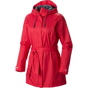 womens rain coat columbia pardon my trench rain jacket - womenu0027s cftfemo