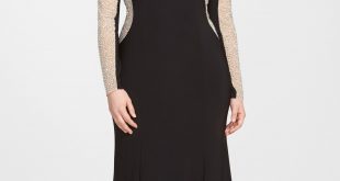 xscape dresses xscape embellished jersey gown (plus size) | nordstrom gsojaet