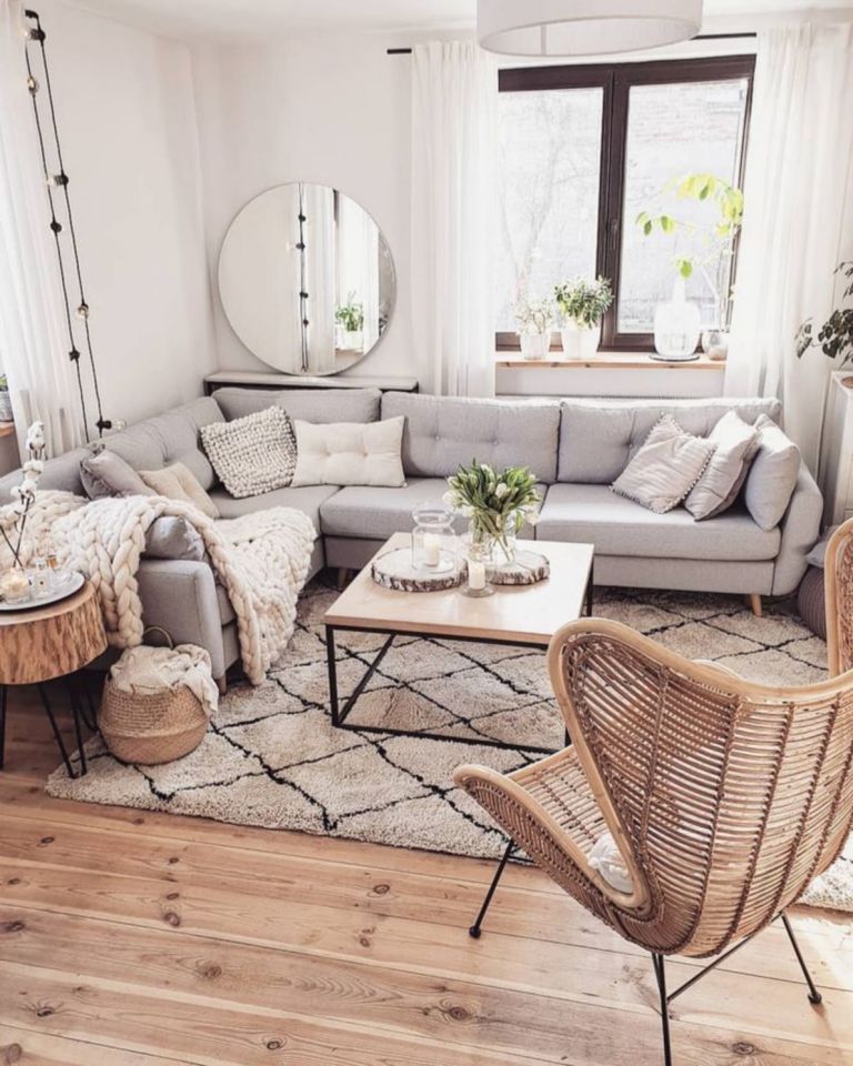 Beautiful Moroccan Modern Boho Living Room Decor Ideas 31st