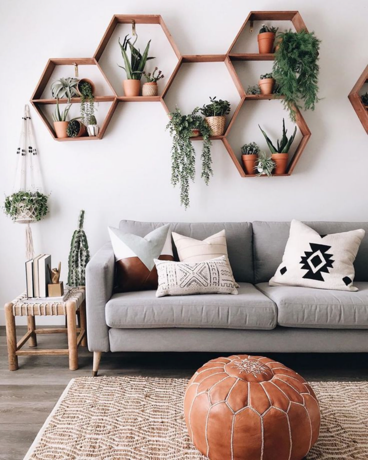 Beautiful Moroccan Modern Boho Living Room Decor Ideas 11