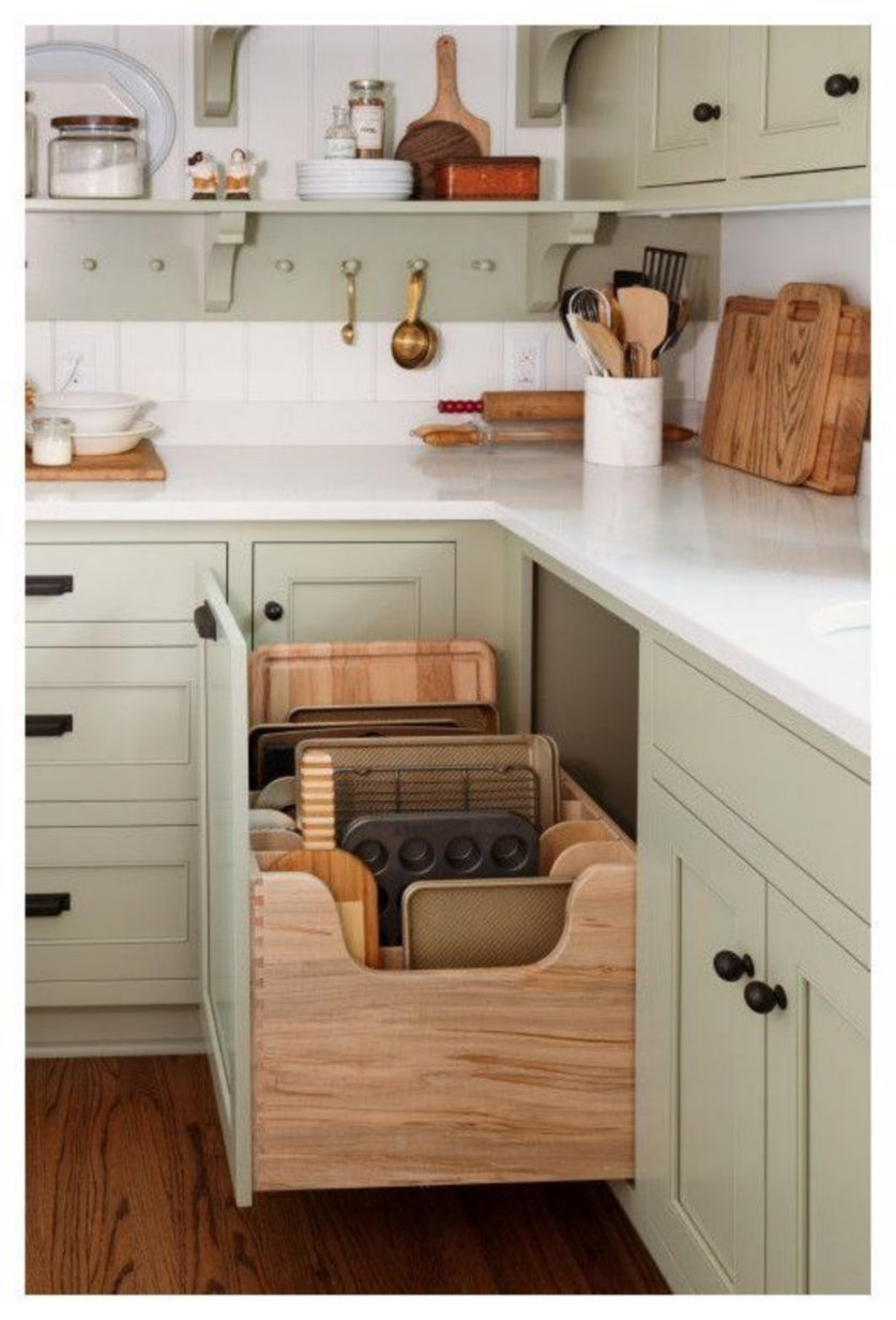 10 clever ideas to make a small kitchen look like a bigger one 5