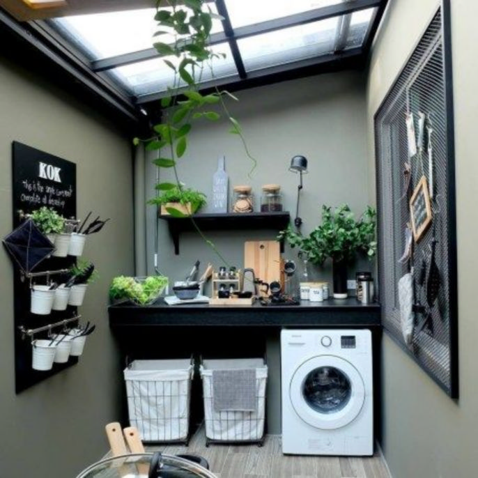 Helpful Ideas for Trendy Laundry Room Decorations 38