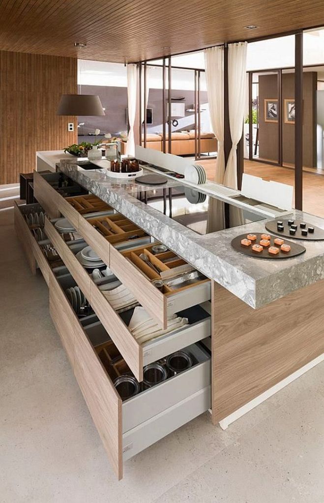 Unique and simple design ideas for modern kitchen trends 2021 3