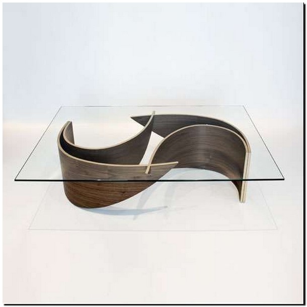40+ stunning metal coffee table made of wood 38
