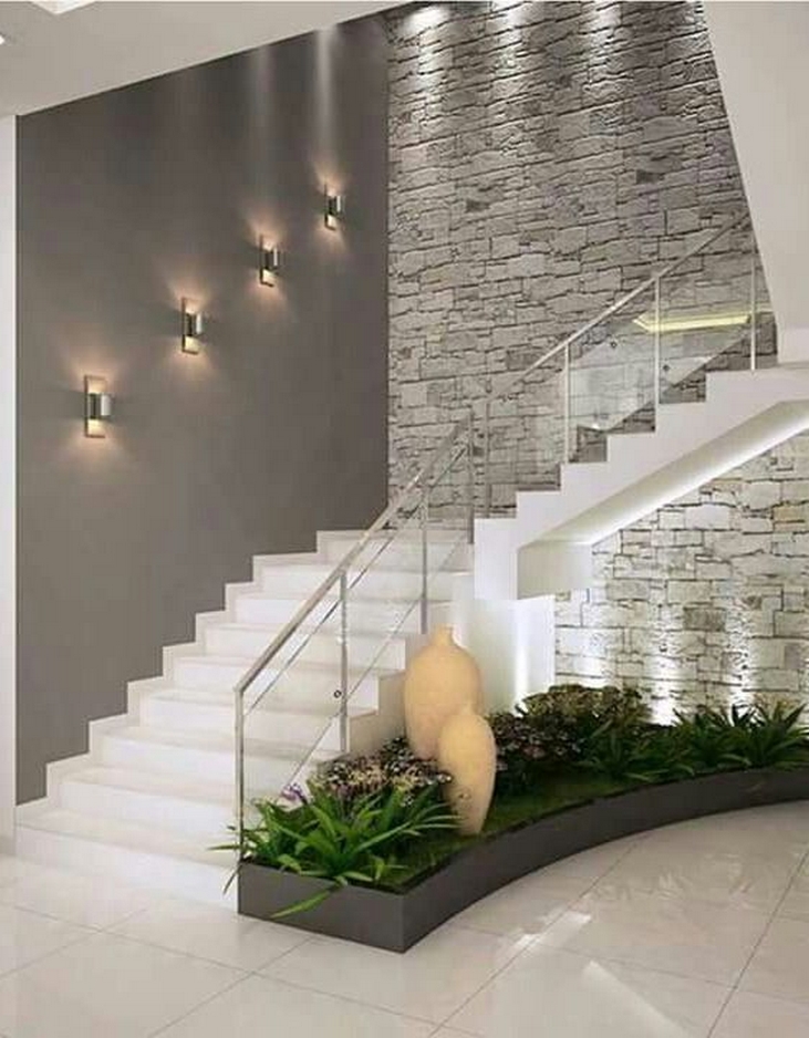 37 great and breathtaking stair railing ideas 1