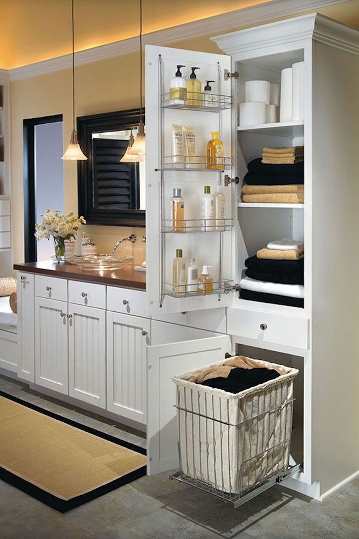 40 adorable ideas for organizing bathroom cabinets
