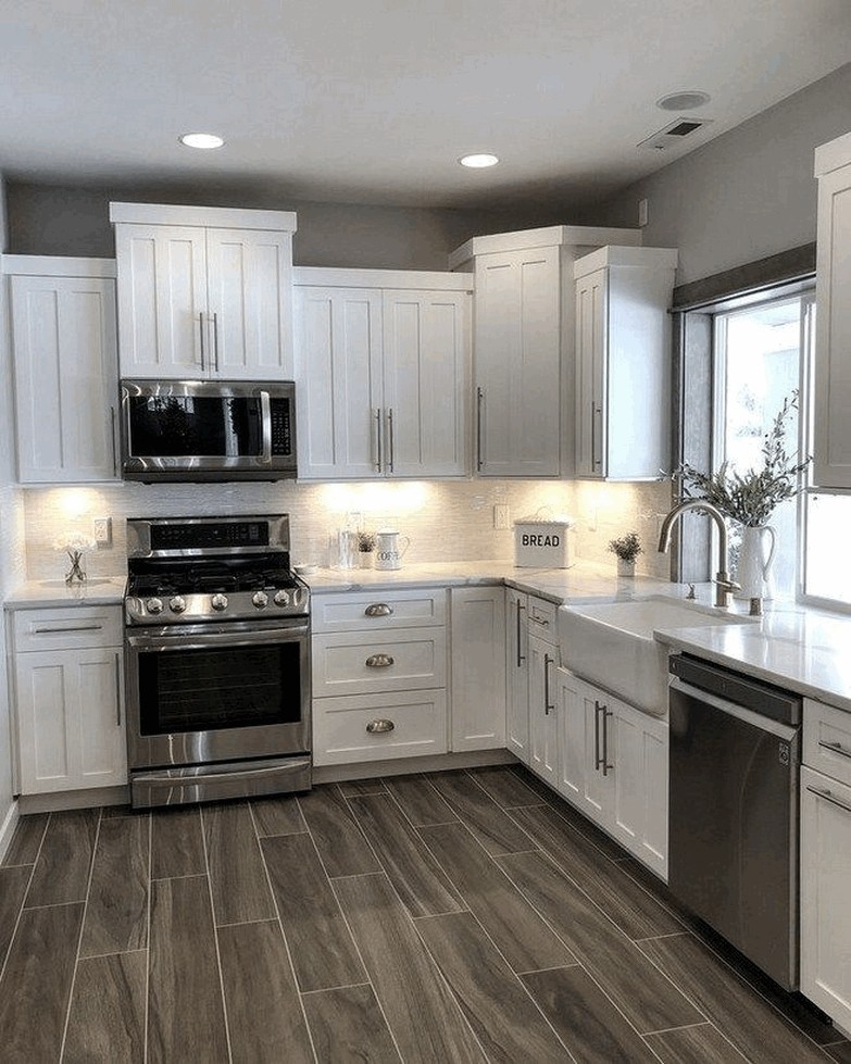 40+ elegant white kitchen design and decorating ideas for the kitchen 45
