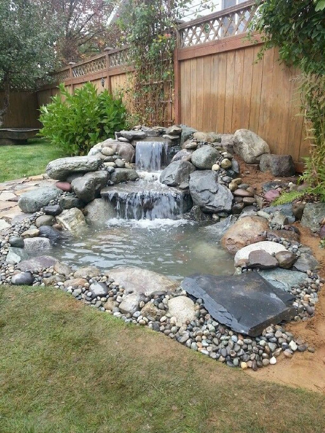 40 simple beautiful little pond and water gardens for your garden design ideas 40