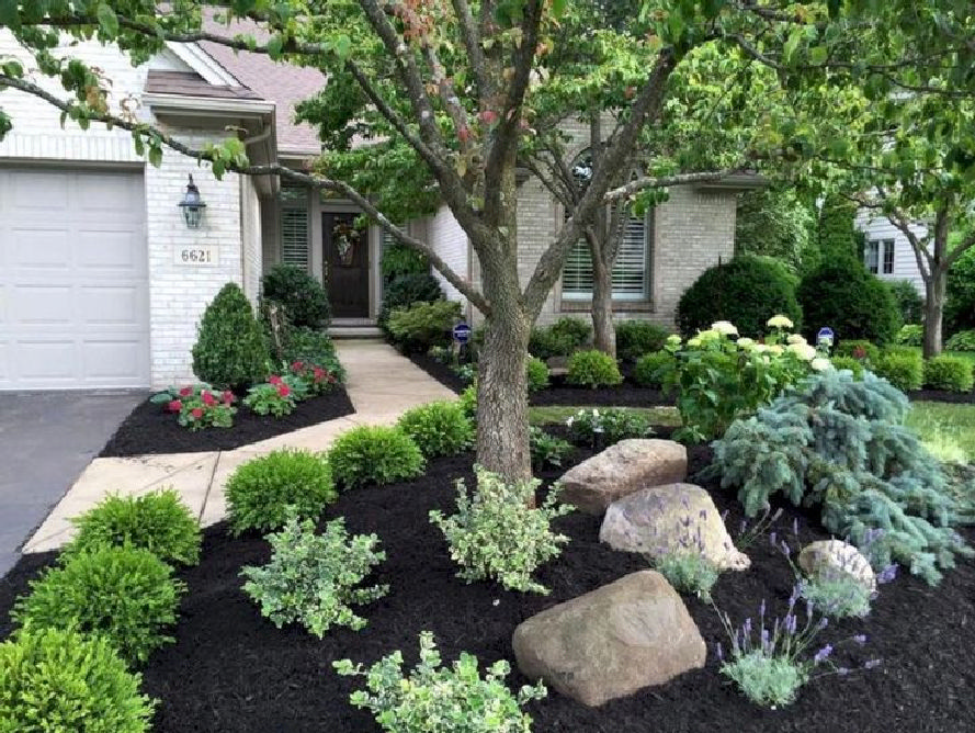40 Simple But Wonderful Front Yard Landscaping Designs Free Ideas 1