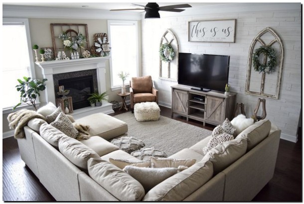 42 trendy rustic living room decorating ideas to inspire you 2