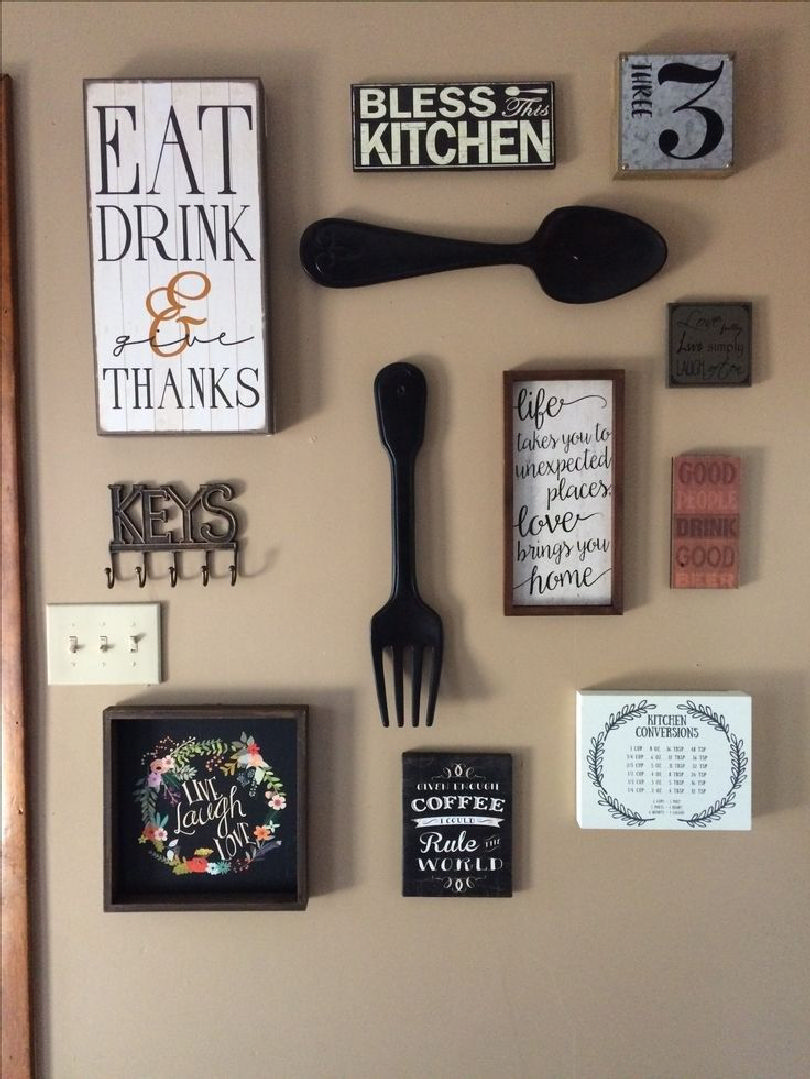 44 DIY kitchen wall decor ideas 40