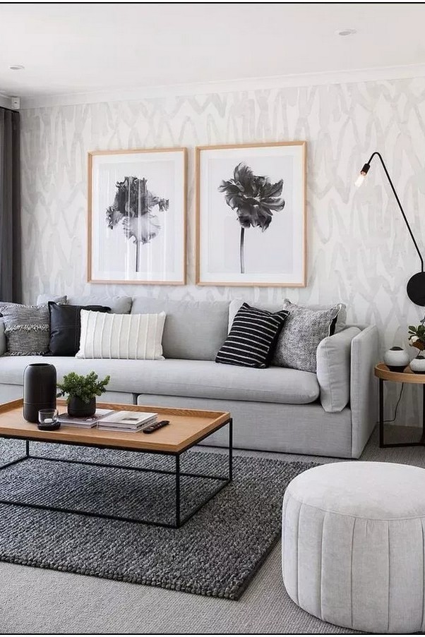 45+ simple and modern living room trending designs for 2019 49