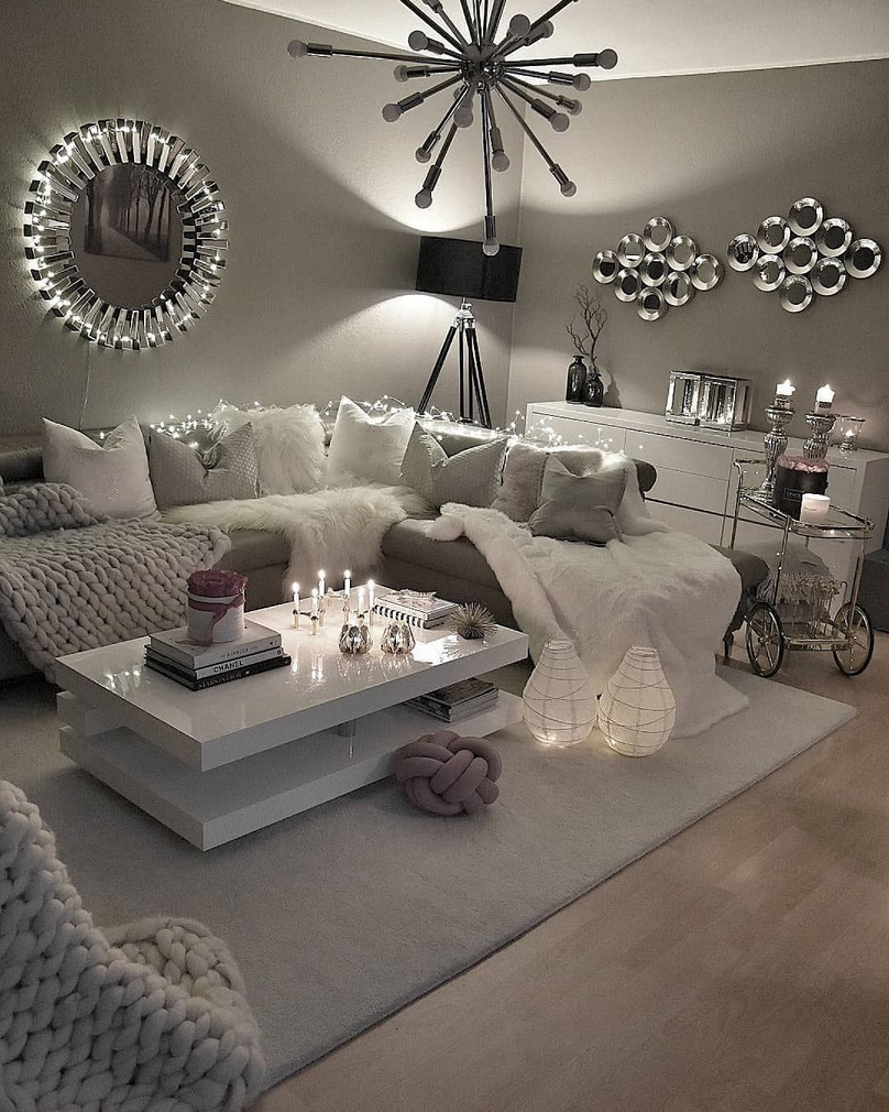 45 stunning black and white modern living room inspired 16