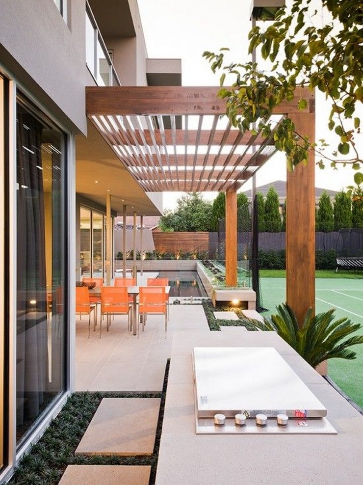 55 modern pergola designs for your terraces 4