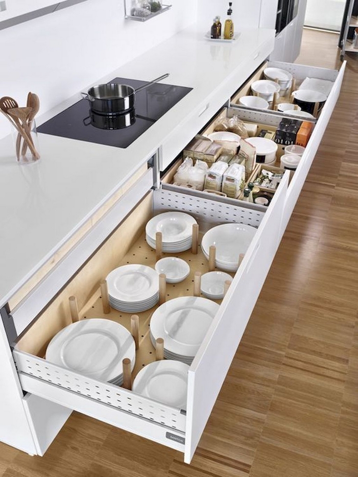 69 brilliant kitchen cabinet organization and tips for ideas 66