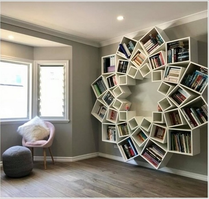✔70 Incredible Bookcase Decorating Ideas to Enhance Your Interior 67