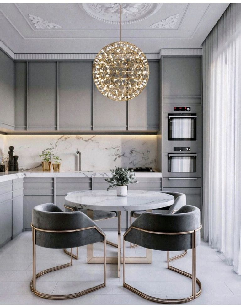 Converting a luxury kitchen with modern design ideas 21
