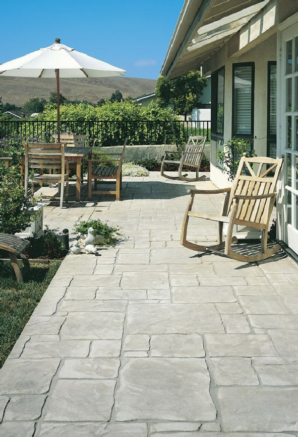 Top 39 Best Ideas for Stamped Outdoor Concrete Patios 38