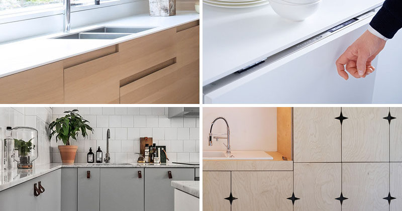 Kitchen Design Idea - Cabinet Hardware Alternativ
