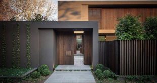 25+ Amazing Office Entrance Door Home Ideas | Facade house, House .