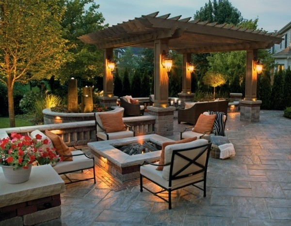 Top 60 Best Outdoor Patio Ideas - Backyard Lounge Designs .