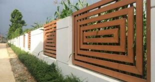 45+ Unique Modern Fence Design Ideas To Enhance Your Beautiful .