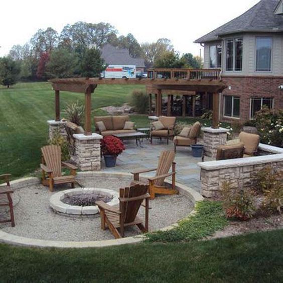 Amazing 50+ DIY pergola and fire pit ideas - Crafts and DIY Ideas .